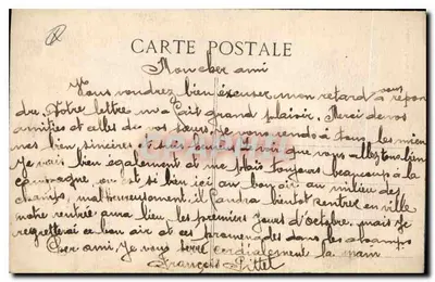 Aix-en-Provence — Catedral de San Salvador (siglo XV) — La Pantière, n° 13-44, 1916 — Reverso