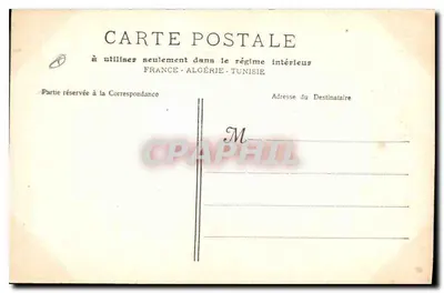 Aix-en-Provence — Campanario de la Catedral — colección Lhessaud, n°19 — Reverso