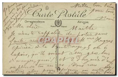 Marseille — Kąt Starego Portu — zachód słońca — 534 — Rewers