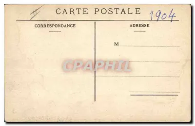 Marseille — Um Canto do Velho Porto — IMP MOULLOT - MARSEILLE — Verso