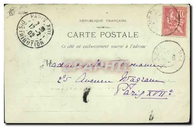 Marseille - De ingang van het oude haven — PMOT LAGGER, n°39 — Achterkant