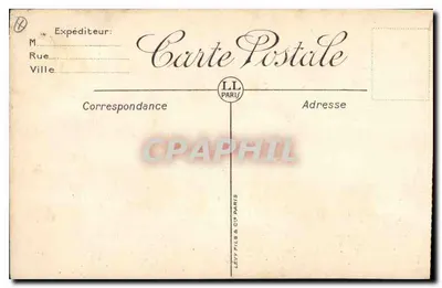 Marsella — Vista general del Puerto Viejo — LL — Reverso