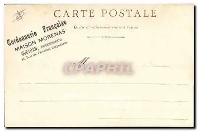 Marseille — Eingang zum Alten Hafen — Éditions J. Brun et Cie, Carpentras, Nr. 1124 — Rückseite