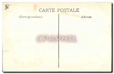 Marseille — Hotel de Ville — Editor E.L. n°28 — Verso