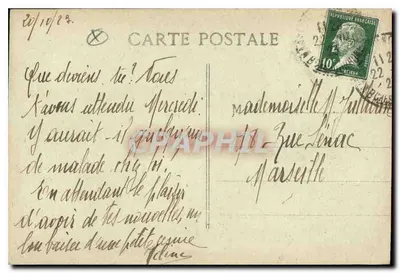 Marseille - Rada Miasta — Z.Z. — wydawca Z.Z. n°19 — Rewers