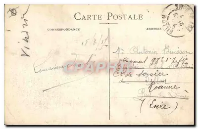 Marsiglia — La Mairie — I. P. — Verso