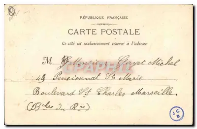Marseille - Eski Adalet Sarayı — Fotoğraf. Lacour — n°75 — Arka yüz