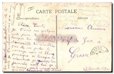 Marselha — O Hotel de Ville — Magasin Général - Marselha — Verso