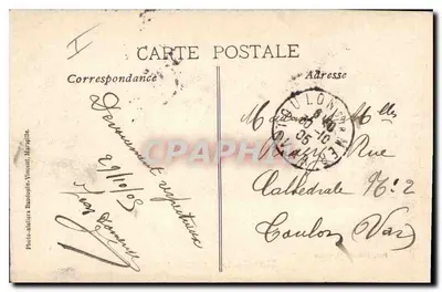 Marseille. A Prefeitura Municipal — Dol, editor, Marseille — Verso