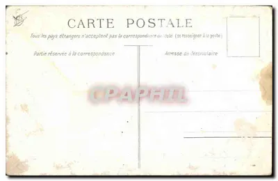 Marseille — The City Hall and the Port Quay — Edition C. Marlière — Back
