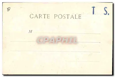 Marseille - De gemeenteraad — uitzicht op de haven met boten — L.P.-33, uitgever Hôtel de Ville — Achterkant