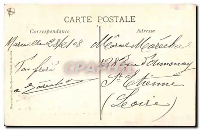 Marsella — El Ayuntamiento — Magasin Général — Reverso
