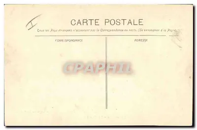 Marselha - A Prefeitura — Édition Nouvelles Galeries, número de série não visível — Verso