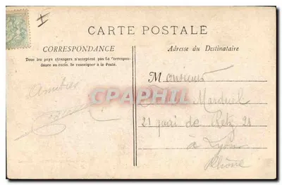 Marseille - Mairie — Fototypia E. Laco, 19, rue Timbouneau — Rewers