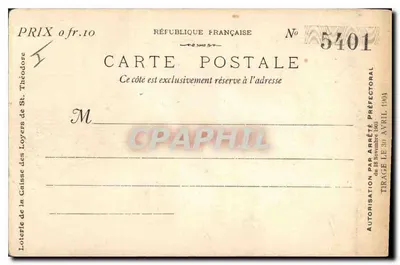 Marseille - La Mairie — Fototyp E. Lacour, 19 rue Thubaneau — Rewers