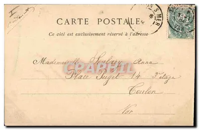Marsiglia — L'Hotel de Ville — ND Phot — Verso