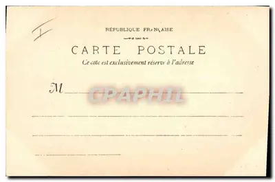 Marsella - La Mairie — vista del puerto con una barca a remos — Fototipia E. Lacot, 19, rue Thubaneau — Reverso