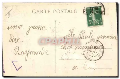 Marseille — De lantaarn van Sint-Maria — LR — Achterkant
