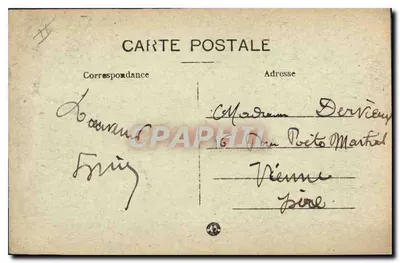 Marsylija — Przystań i Molo św. Marii — E.L. n°172 — Rewers