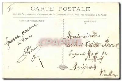 Marseille. Molo św. Marii — 1768 — wydawca nieznany — Rewers