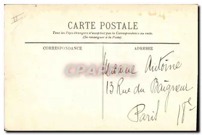 Marseille — La Jetée and Phare Sainte-Marie — LL. n°64 — Back