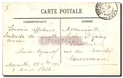 Marseille — Het lichttoren van de Désirade — Departement Var — n°16 — Achterkant