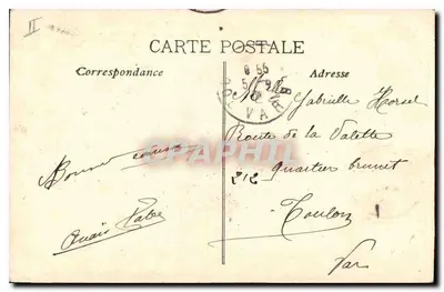 Farol da Désirade — Marselha — Editor EL, n° 153 — Verso