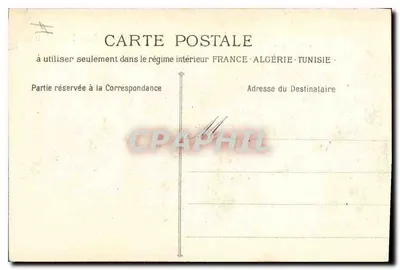Marseille - De Lantaarn van Sint-Maria — Fototypie E. Laco, 19, rue Tholozan — Achterkant