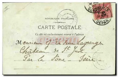 Marseille — Far Skarbiec Świętej Maryi — Fototypia Lacour, n°79 — Rewers