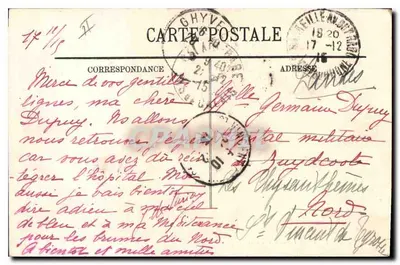 Marseille — Voor de Kerkkerk van Sint-Maria — LL — Achterkant