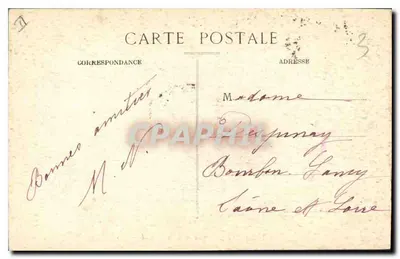 Marseille — Fakkel van de Désirade — Uitgever L. (n° 153) — Achterkant