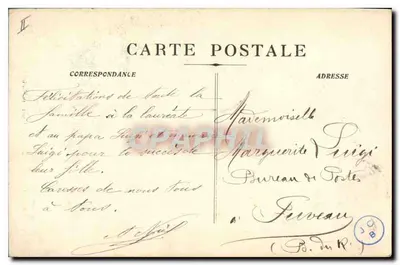 Marseille - Molo św. Marii — Wydawnictwo Nowych Galerii, nr 74 — Rewers