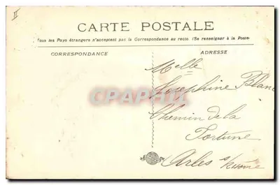 Marseille - A Ponte e o Farol de Santa Maria — editor não identificado, n° 34 — Verso