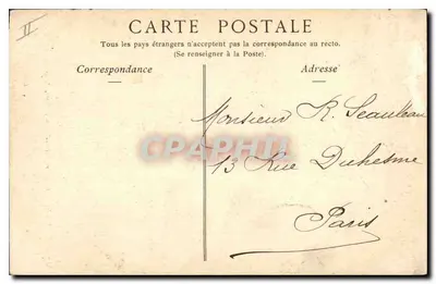O Farol Santa Maria e Notre-Dame da Guarda — Marselha — Coleções N.D. Pjoi — Verso