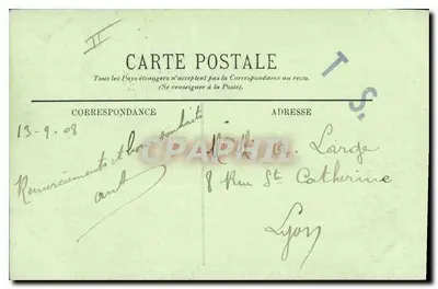 Marseille — La Jetée i fara św. Marii — LL. — n°64 — Rewers