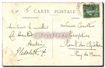 Marseille — Farol da Désirade — E. L. n°158 — Verso