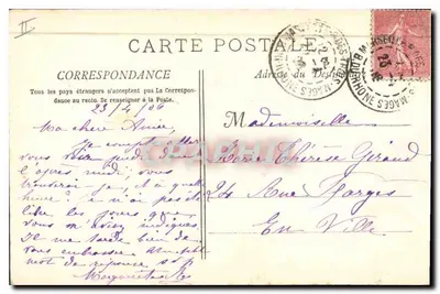 Marseille — Far Skarbiec Maria — Fototypia E. Racoin, n°79 — Rewers
