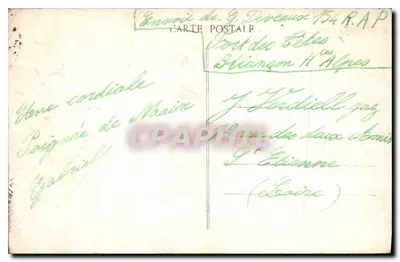 Briannon - Vista presa vicino a Fontchristiane — Edizione N.G. — Verso