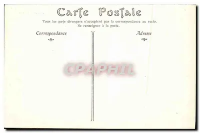 Castelo de CHAMBORD — Ala de Henri II — editor M.D.P. n°16 — Verso