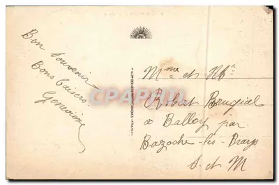 Lourdes — Zamek i Gave — wydawca nieznany, nr 95 — Rewers