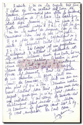 Lourdes. Dolina Argelès — widok z Pic du Jer — wydawca C.A.P. — Rewers