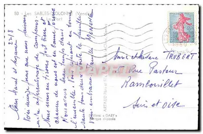 Les Sables-d'Olonne — Port — Wydawnictwo GABY — Rewers