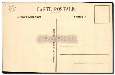Bar-le-Duc — « Voie Sacrée » — Wydawnictwo OR. Ch. Brumel Matougues — Rewers