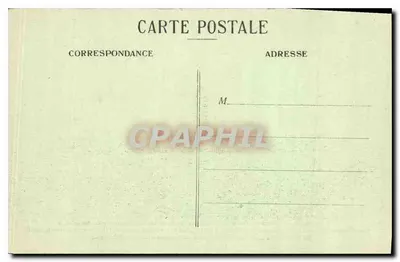 Tymczasowe grobowce w Verdun — Początek pracy w Douaumont (Meuse) — bez wydawcy ani widocznego numeru — Rewers