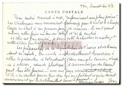 Metz — Le Moyen Pont — editor não identificado — Verso