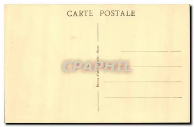 NANCY - Hémicycle na placu Carrière — Wydawnictwo Artystyczne Vézéder, Nancy, nr 309 bis — Rewers