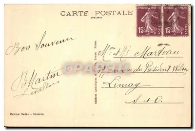 Sézanne (Marne) — Monument do Recordo (Combatentes de 1870) — Verso