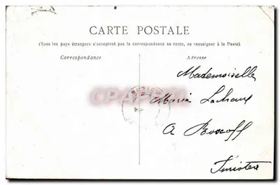 Marseille — Château d'If — wydawca nieodczytelny, numer serii nieodczytelny — Rewers