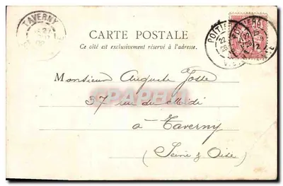 Poitiers (Vienne) — Schody na Skalach Porteau — Jules Robuchon, fot. w Poitiers — 66 — Rewers