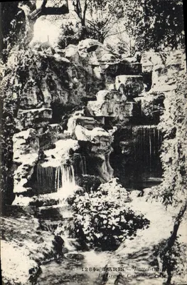 Paris - Buttes-Chaumont - A Grande Cascata — Edição Artística C. M.